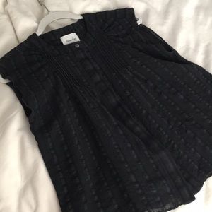 Steven Alan black sleeveless top